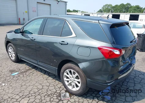 2020 Chevrolet Equinox Fwd Lt 1.5L Turbo из США, поврежденный, VIN 3GNAXKEV1LS622949